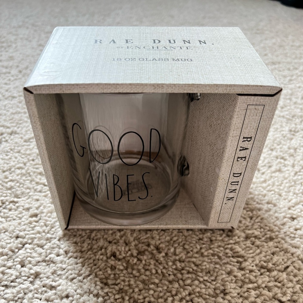 Rae Dunn Good Vibes Mug
